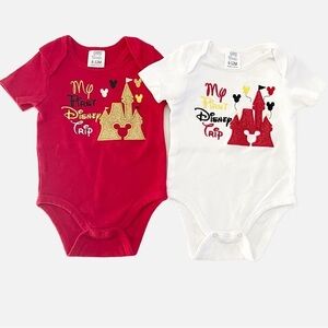✨NEW!✨ ARB BLANKS Disney Cotton Onesie Set - 6 - 12 Months